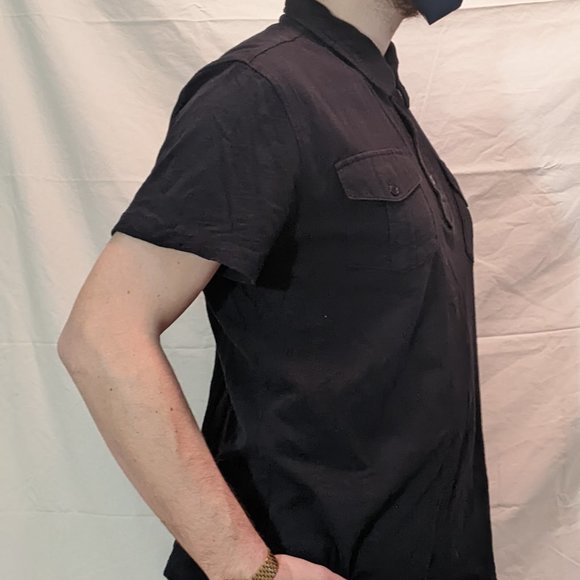 Dex Punk Rock Polo (Black) - Picture 2 of 5